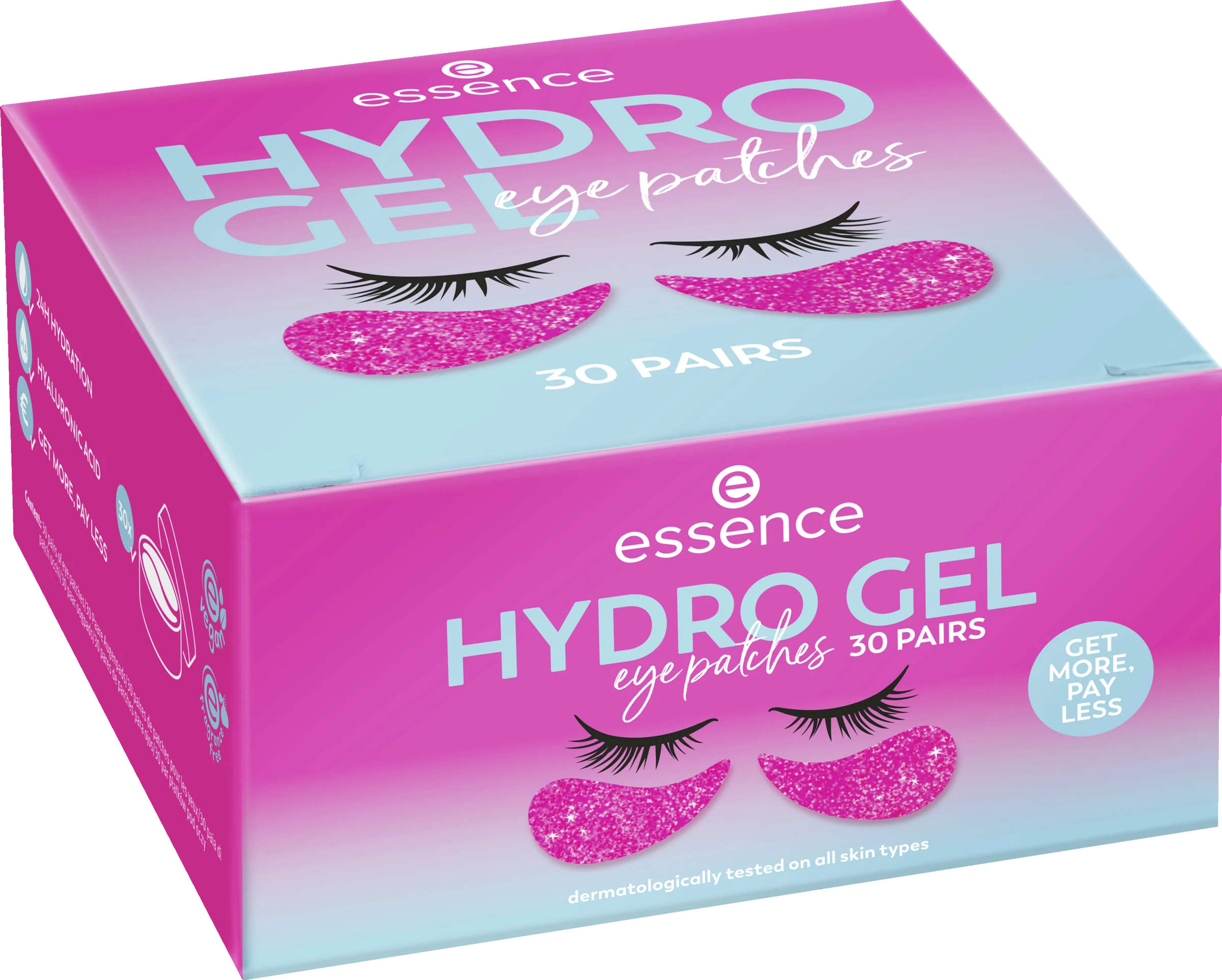 Essence HYDRO GEL Eye Patches 30 PAIRS