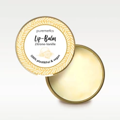 Puremetics Lip-Balm Zitrone-Vanille