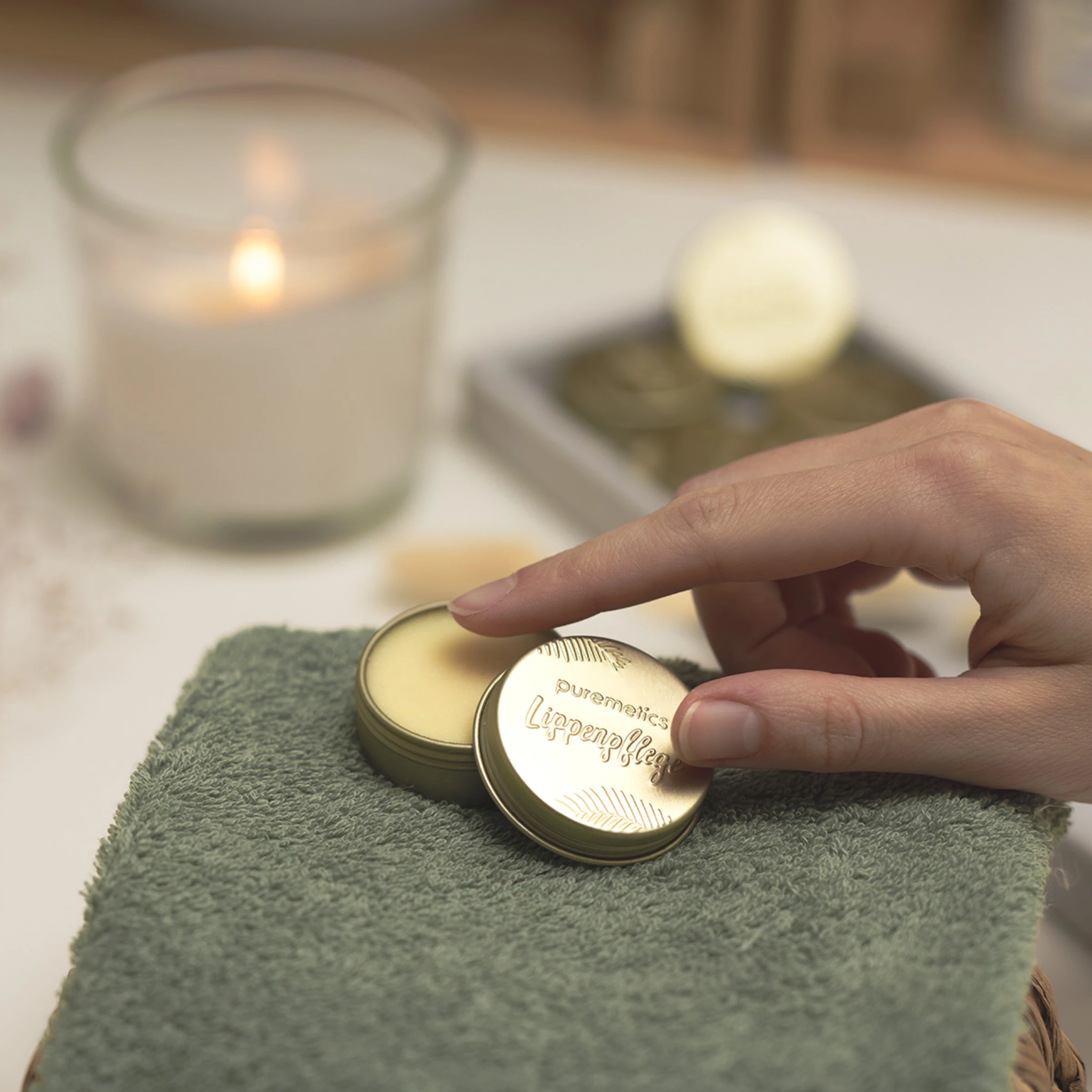 Puremetics Lip-Balm Coconut-Cream - Image 3