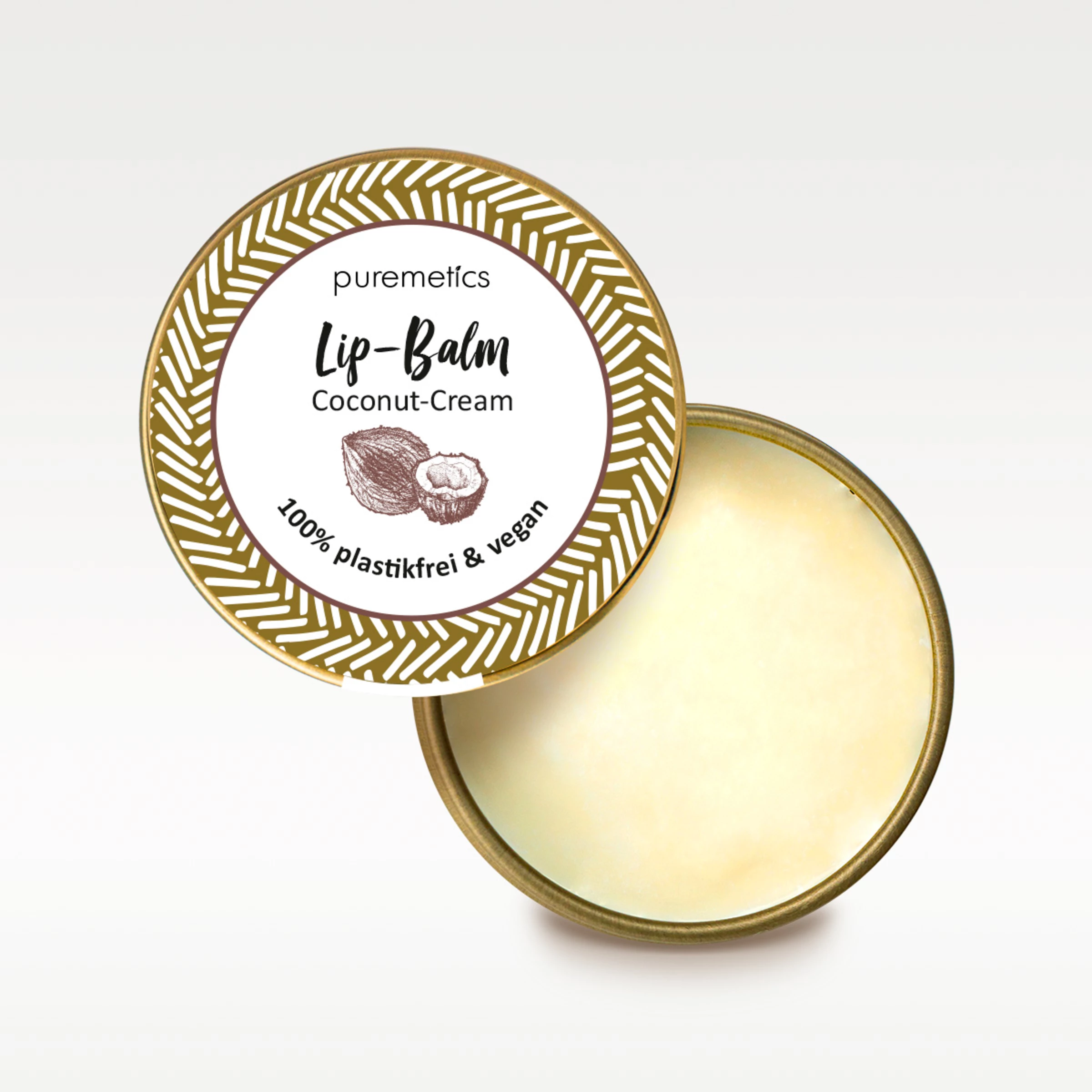 Puremetics Lip-Balm Coconut-Cream