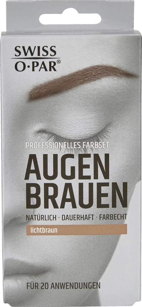 Swiss-o-Par Augenbrauenfarbe Lichtbraun