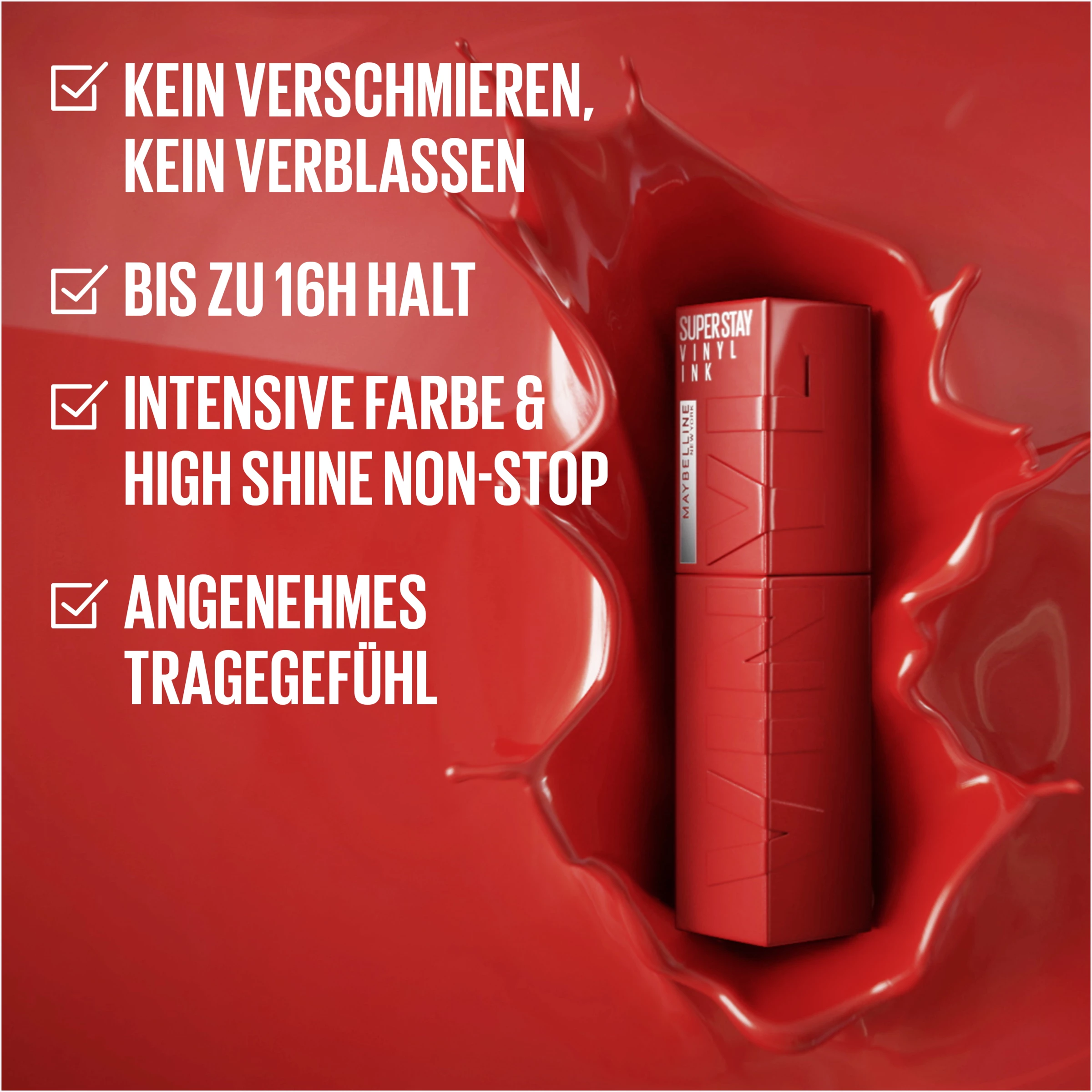 Maybelline New York Super Stay Vinyl Ink Nr. 40 Witty - Image 6