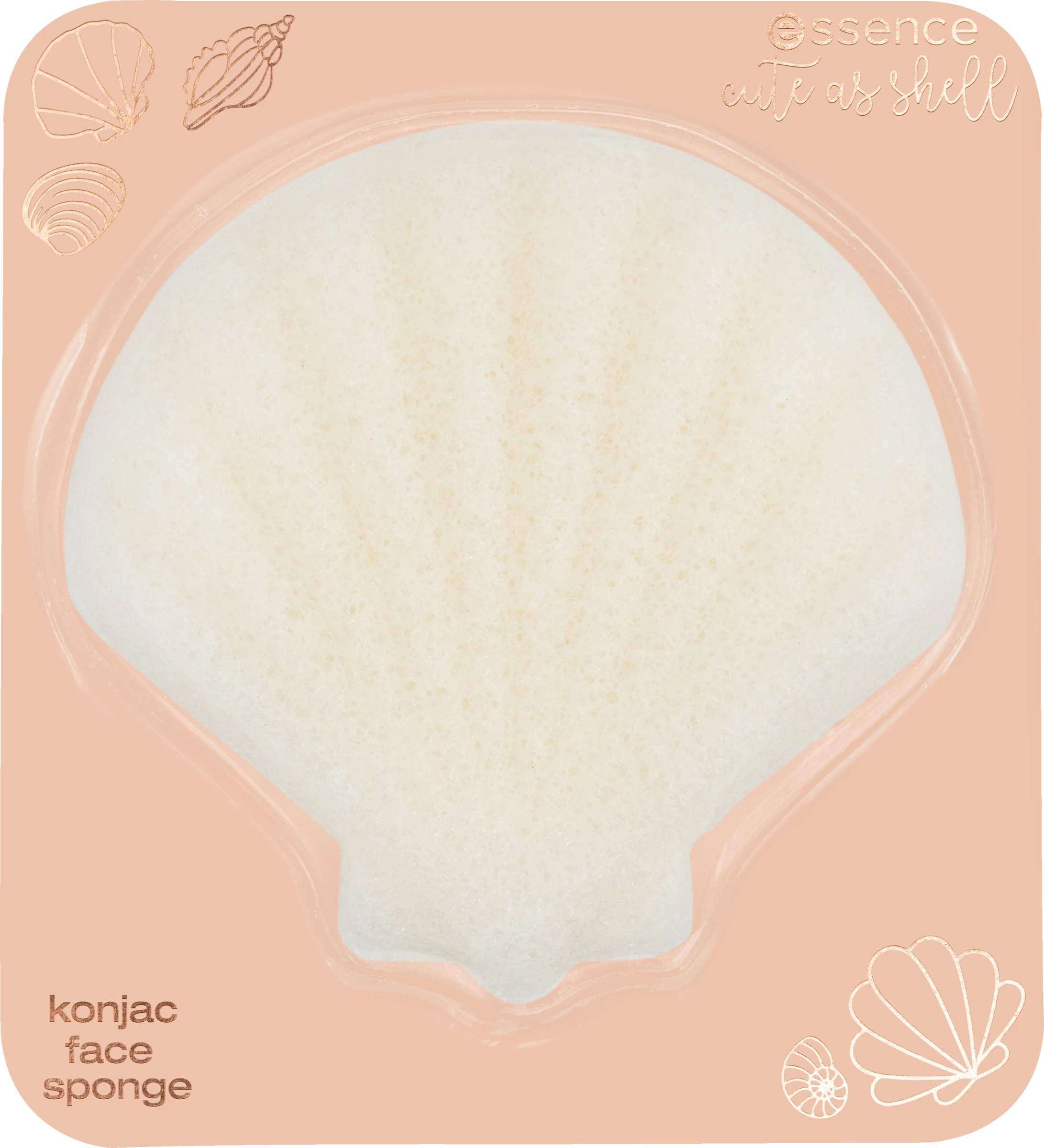 Essence Cute As Shell Konjac Face Sponge 01 All About Shell-Care!