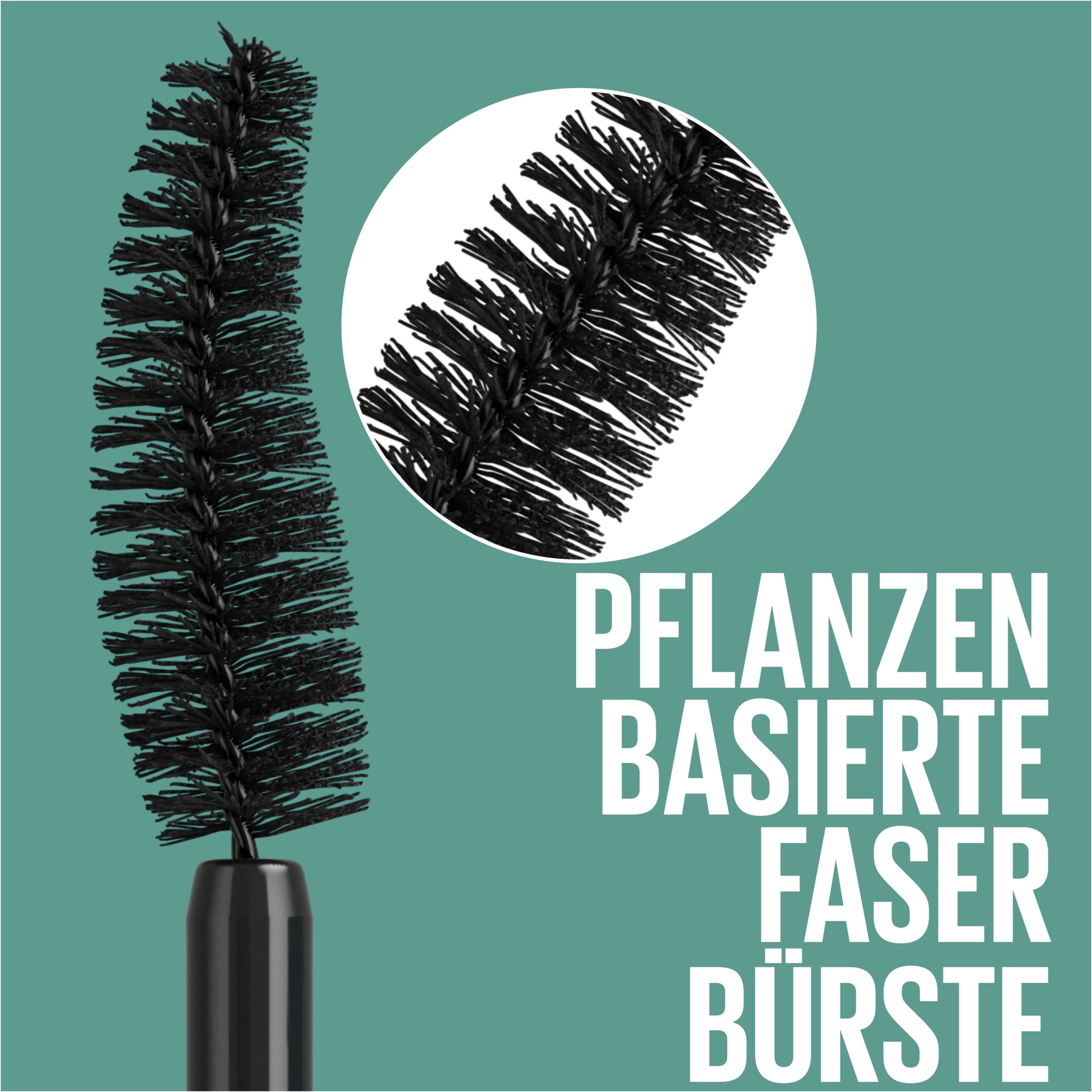 Maybelline New York GREEN EDITION Mascara BLACKEST BLACK - Image 4