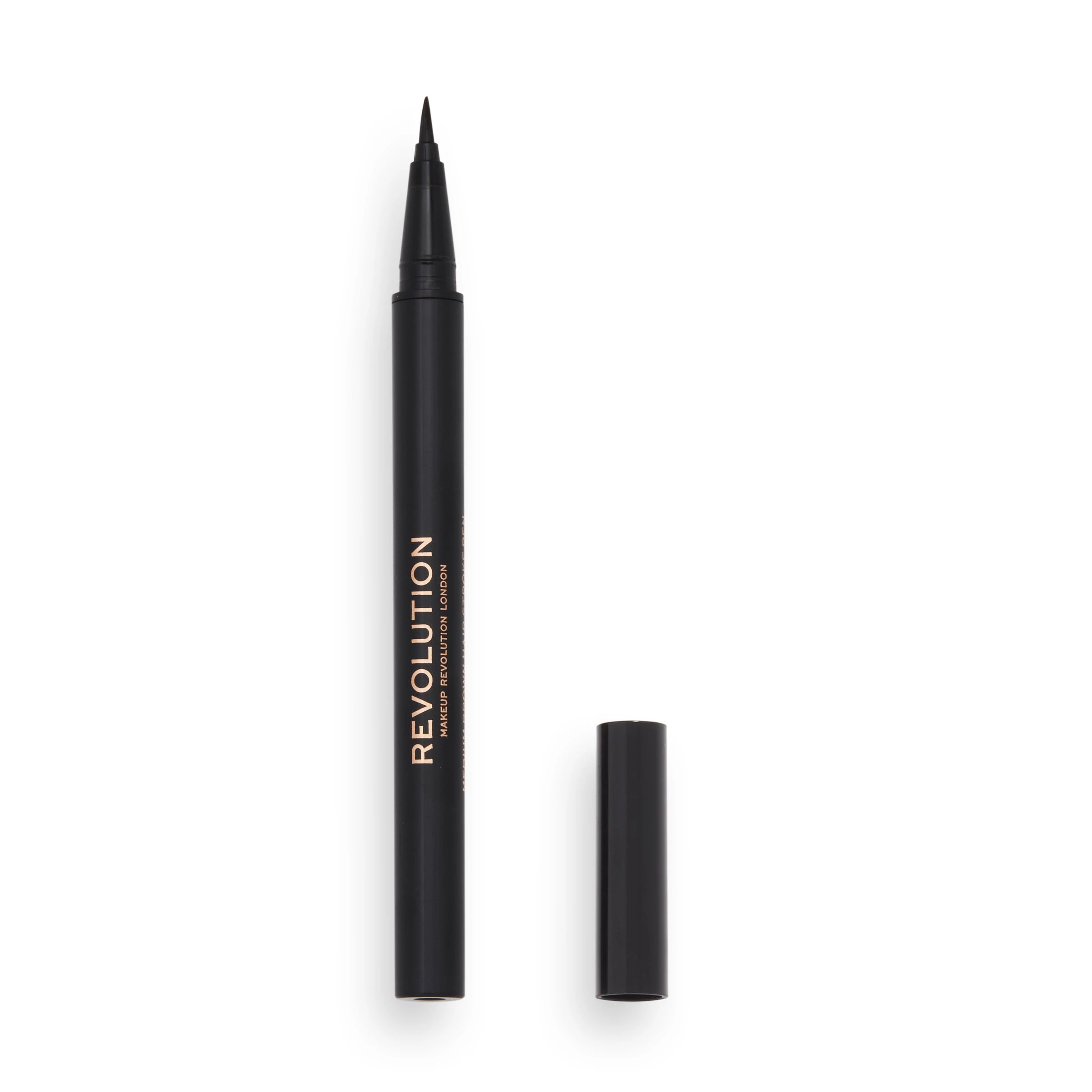 Revolution Makeup Revolution Hair Stroke Brow Pen Dark Brown - Image 4