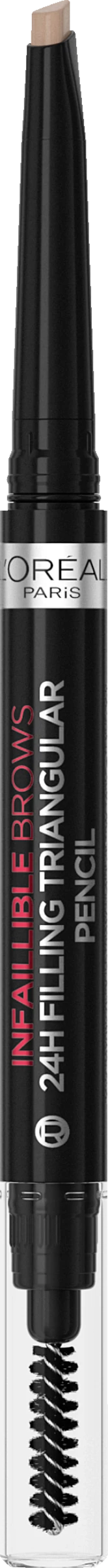 L’Oréal Paris Infaillible 24H Brow Filling Triangular Pencil 6.0 Dark Blonde - Image 5