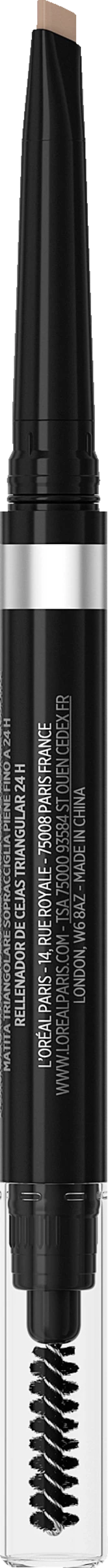 L’Oréal Paris Infaillible 24H Brow Filling Triangular Pencil 6.0 Dark Blonde - Image 6